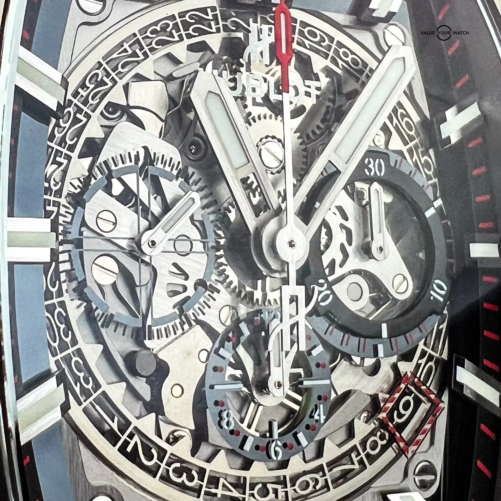 Hublot Spirit Of Big Bang Skeleton Dial Titanium 601.NX.0173.LR $24K MSRP - Image 16