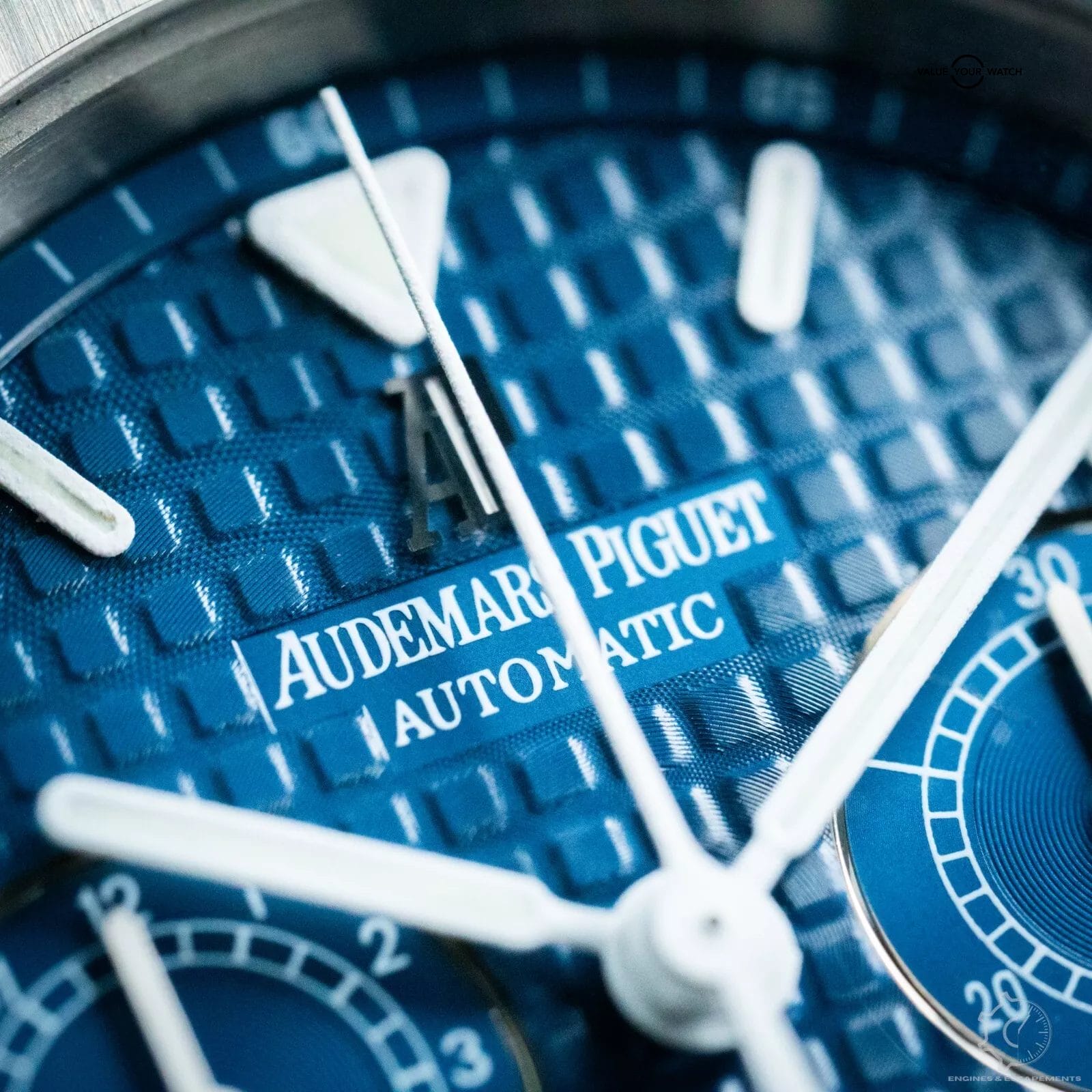 Audemars Piguet Royal Oak Chronograph "Kasparov" Blue 39mm B&P Serviced - Image 18