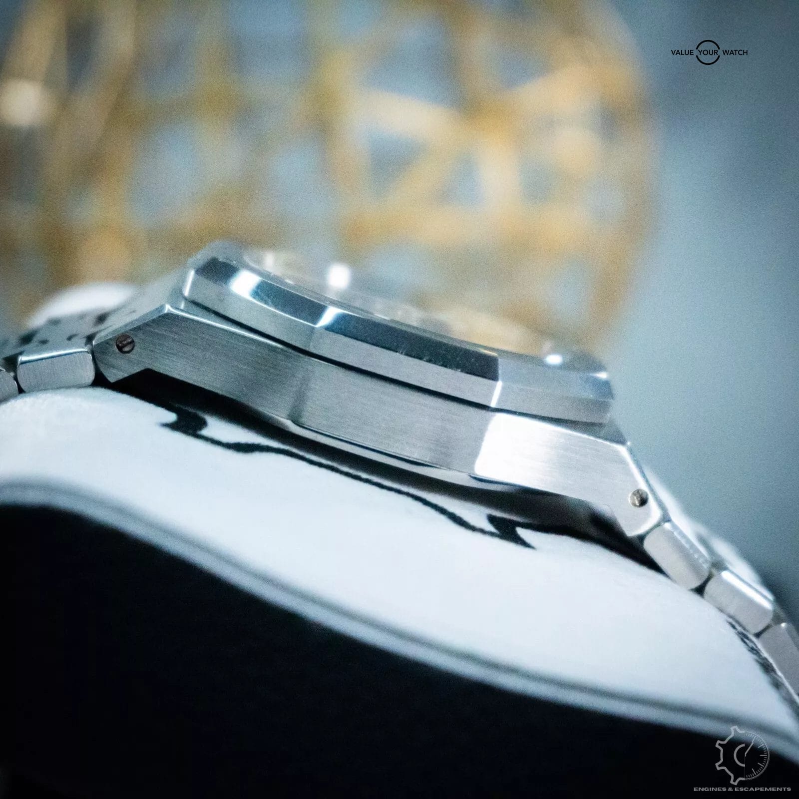 Audemars Piguet Royal Oak Chronograph "Kasparov" Blue 39mm B&P Serviced - Image 7