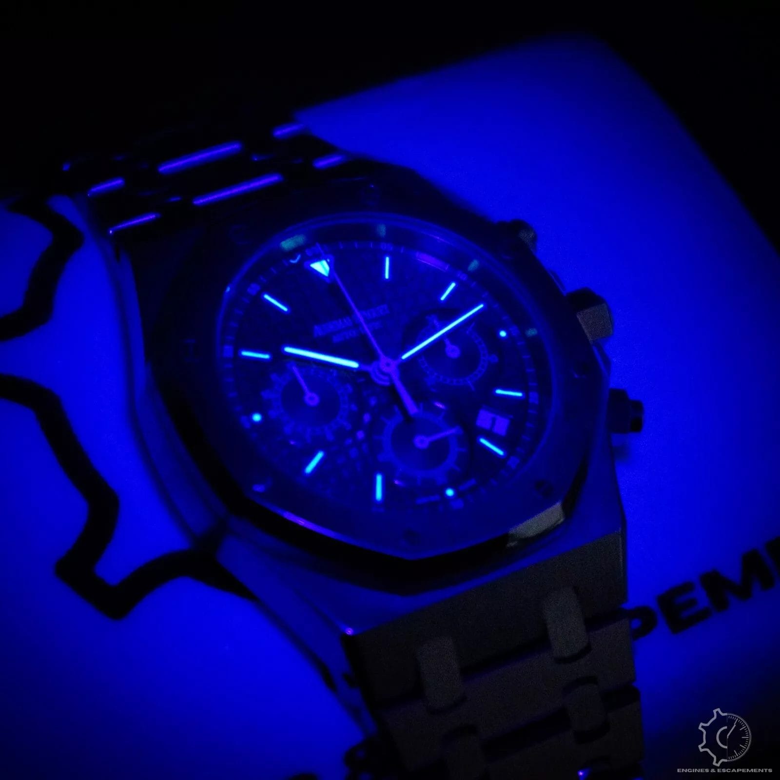 Audemars Piguet Royal Oak Chronograph "Kasparov" Blue 39mm B&P Serviced - Image 20