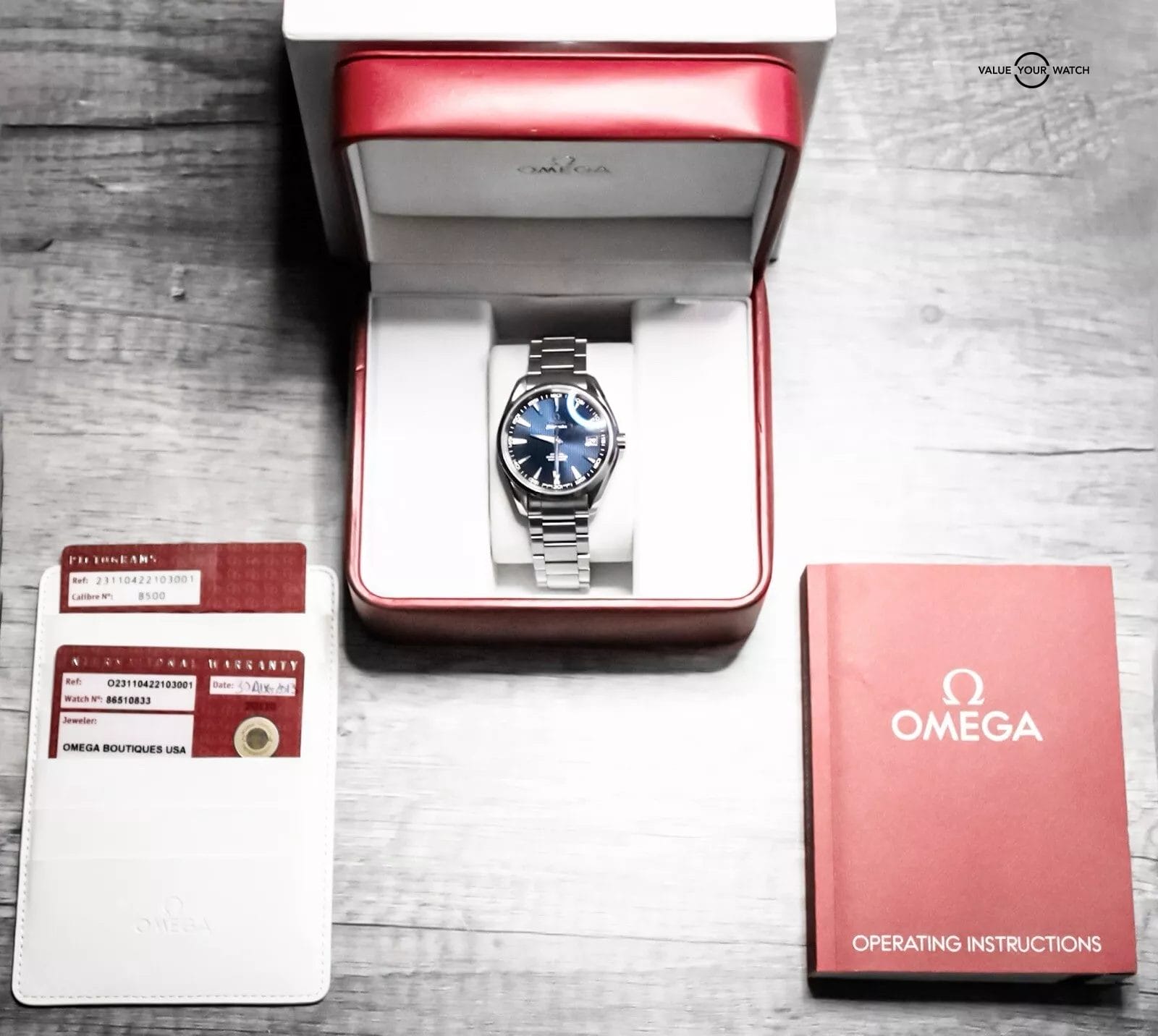 Omega Seamaster Aqua Terra 41mm Blue Dial Stainless Steel 231.10.42.21.03.001 - Image 4