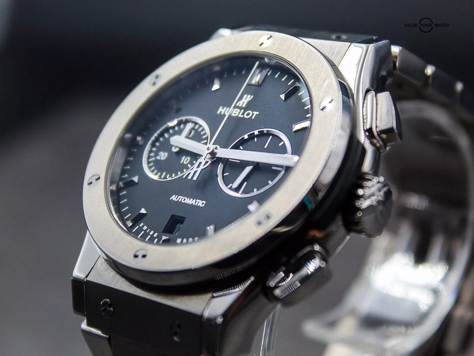 Hublot Classic Fusion Chronograph 42mm Black Dial Titanium 540.NX.1170.NX - Image 11