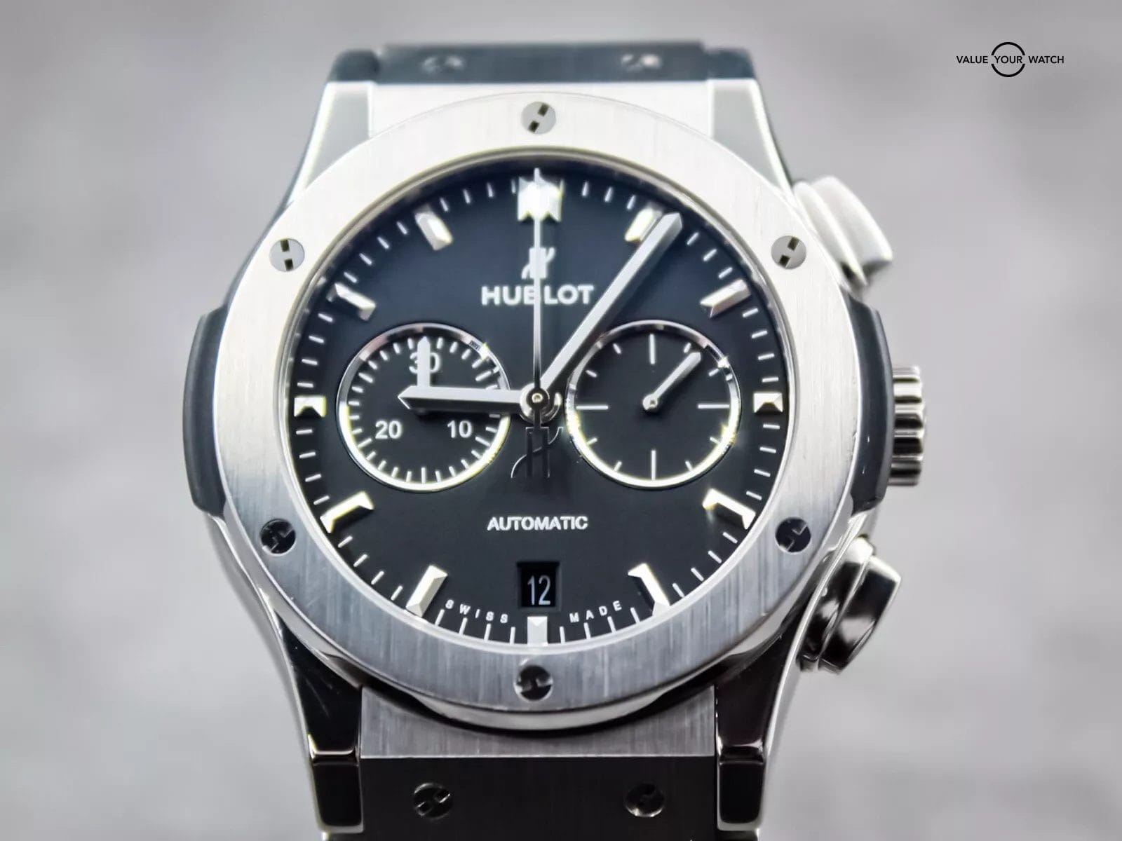 Hublot Classic Fusion Chronograph 42mm Black Dial Titanium 540.NX.1170.NX - Image 14