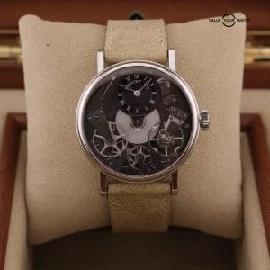Breguet Tradition 7027 Manual Wind White Gold Power Reserve | Retail OVER $33k!!