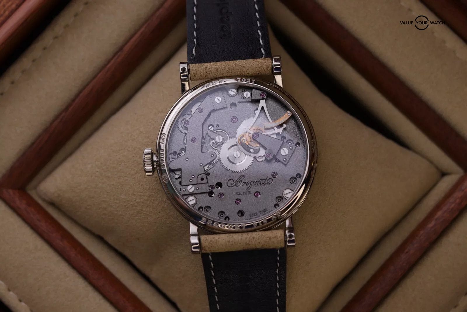 Breguet Tradition 7027 Manual Wind White Gold Power Reserve | Retail OVER $33k!! - Image 4