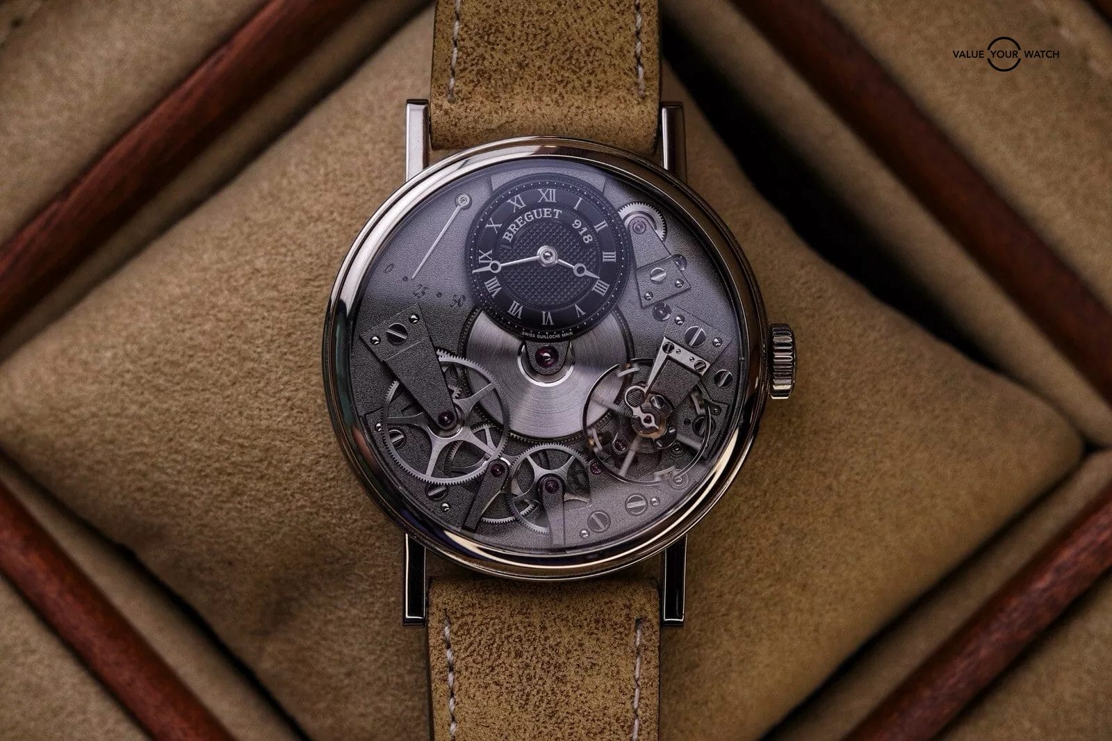 Breguet Tradition 7027 Manual Wind White Gold Power Reserve | Retail OVER $33k!! - Image 5