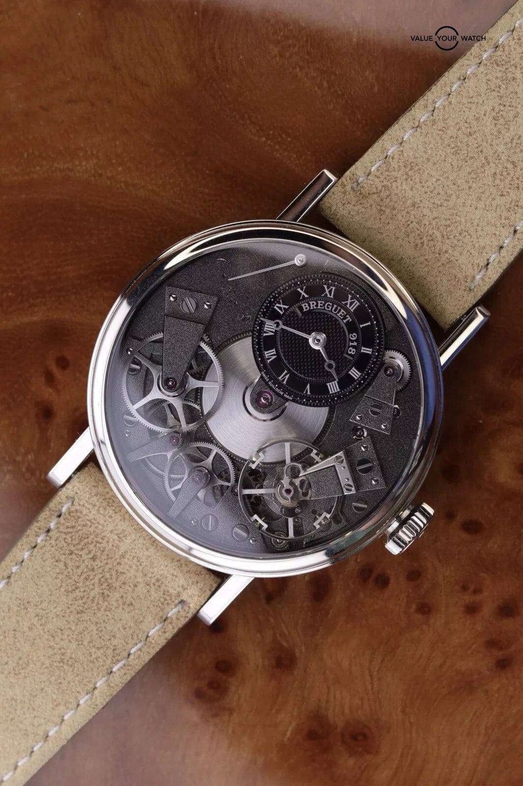 Breguet Tradition 7027 Manual Wind White Gold Power Reserve | Retail OVER $33k!! - Image 6