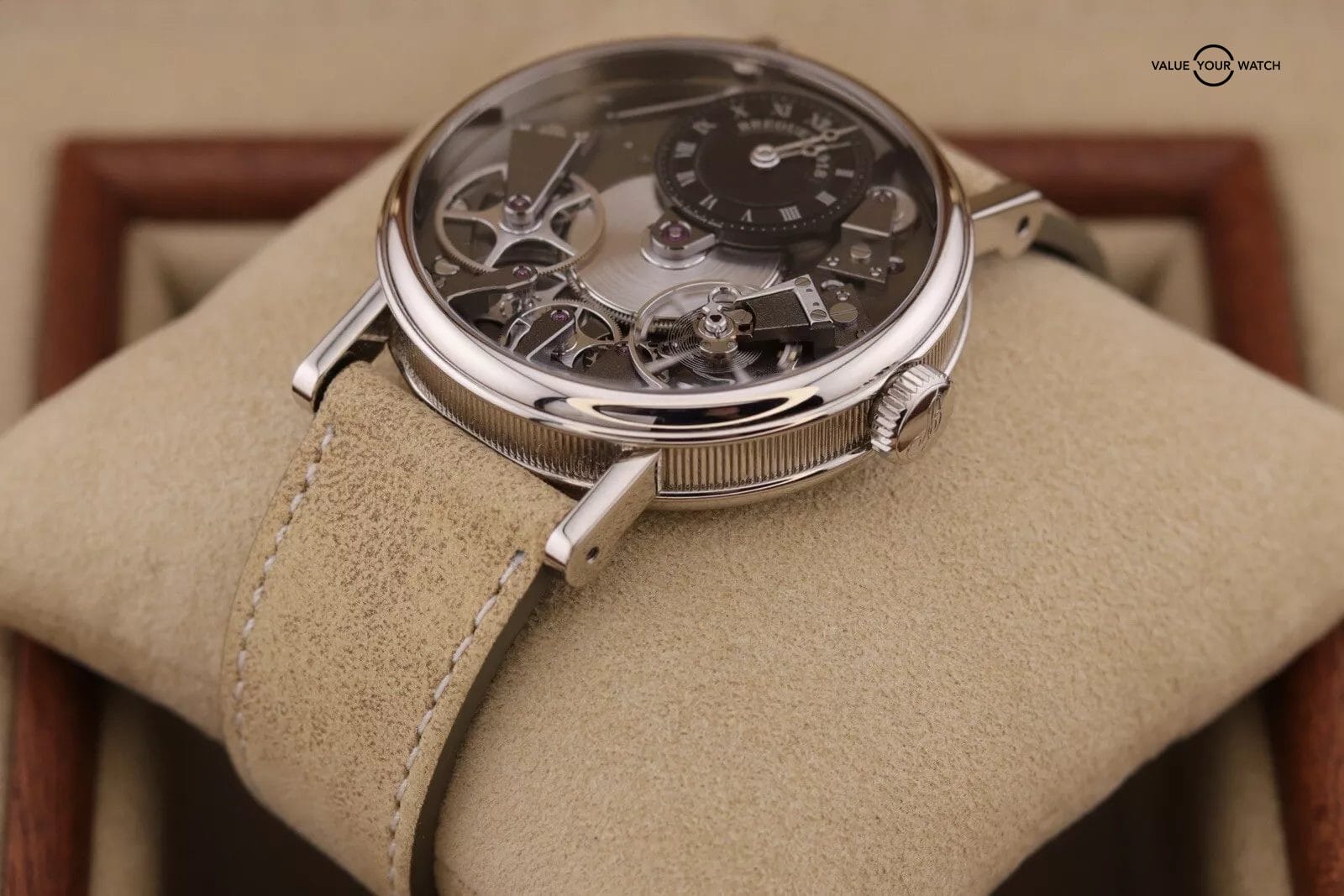 Breguet Tradition 7027 Manual Wind White Gold Power Reserve | Retail OVER $33k!! - Image 11