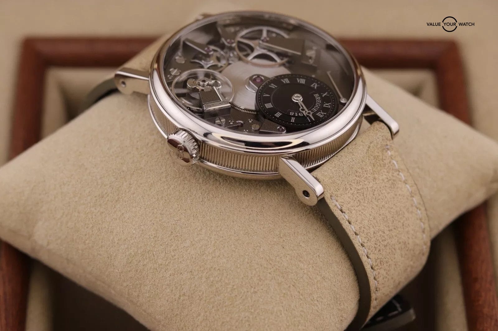 Breguet Tradition 7027 Manual Wind White Gold Power Reserve | Retail OVER $33k!! - Image 12