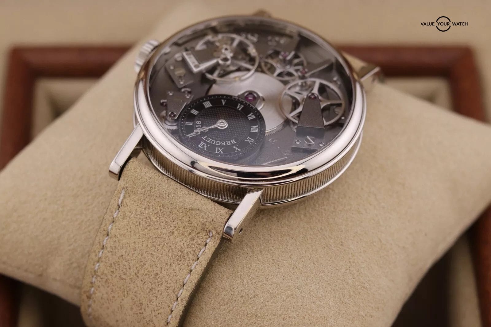 Breguet Tradition 7027 Manual Wind White Gold Power Reserve | Retail OVER $33k!! - Image 13