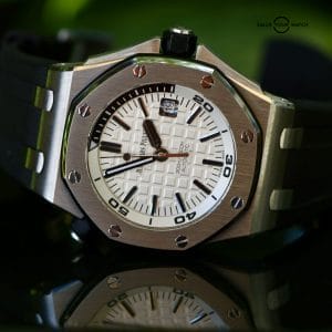 Audemars Piguet Royal Oak Offshore Diver White Dial 42mm - 15710ST.OO.A002CA.02