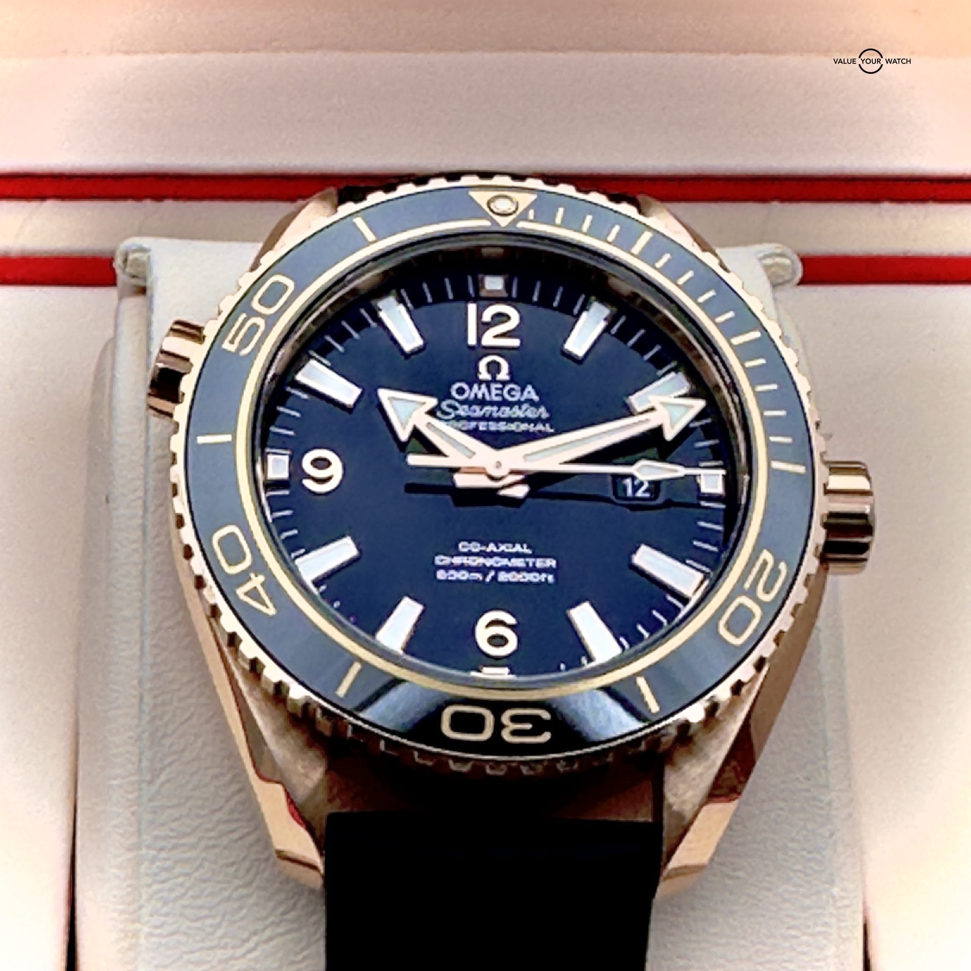 Omega Seamaster - 600M - Automatic - 18K Sedna Gold Ref #232.63.38.20.01.001