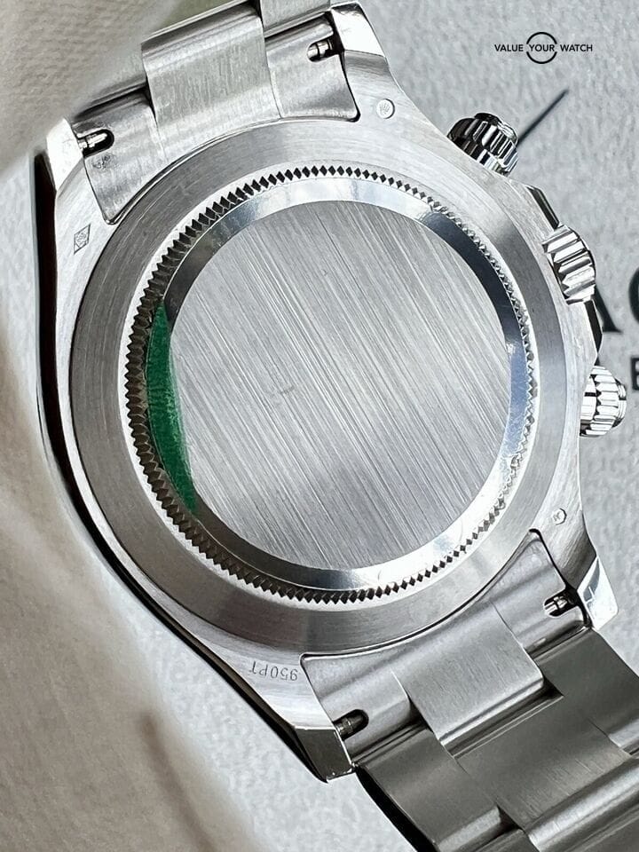 Rolex Cosmograph Platinum Daytona 116506 With Baguette Dial Complete Set - Image 5