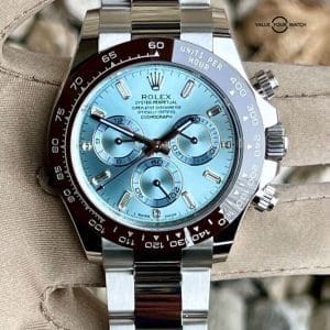 Rolex Cosmograph Platinum Daytona 116506 With Baguette Dial Complete Set