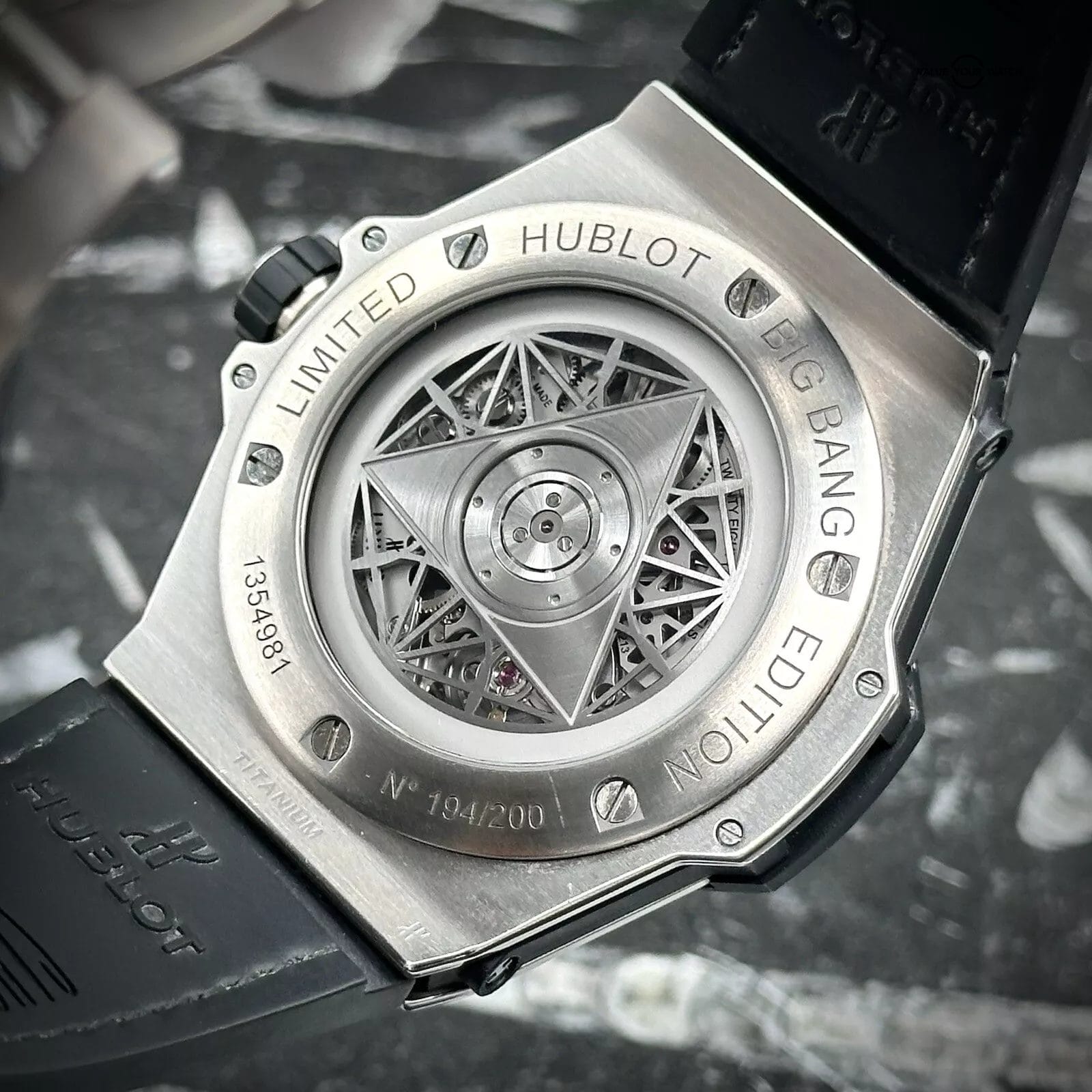 Hublot Big Bang Sang Bleu Titanium 1/200 415.NX.2027.VR.MXM18 White Box/Papers - Image 8