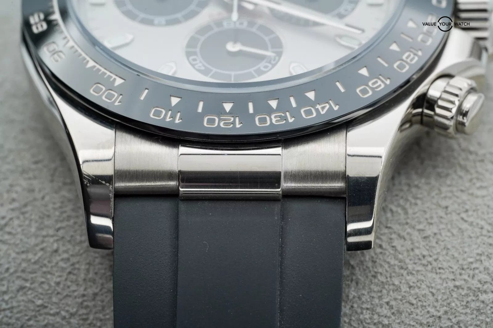 ROLEX Daytona Oysterflex 116519LN 40mm 18K White Gold 2017 BOX/PAPERS - Image 9