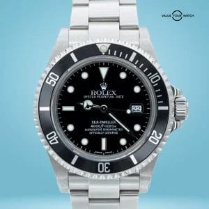 ROLEX Sea-Dweller 16600 Stainless Steel 40mm Black Dial BOXES/PAPERS!