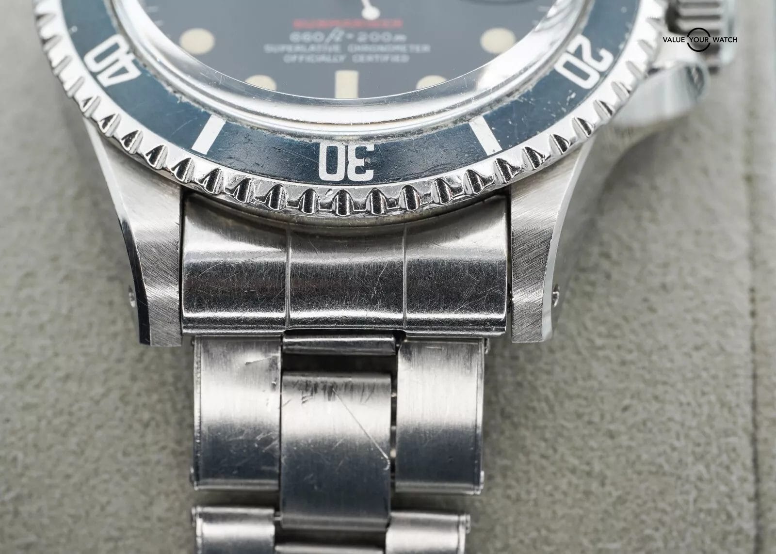 1971 Rolex 1680 RED Submariner MK 4 Dial Stainless Steel! - Image 5