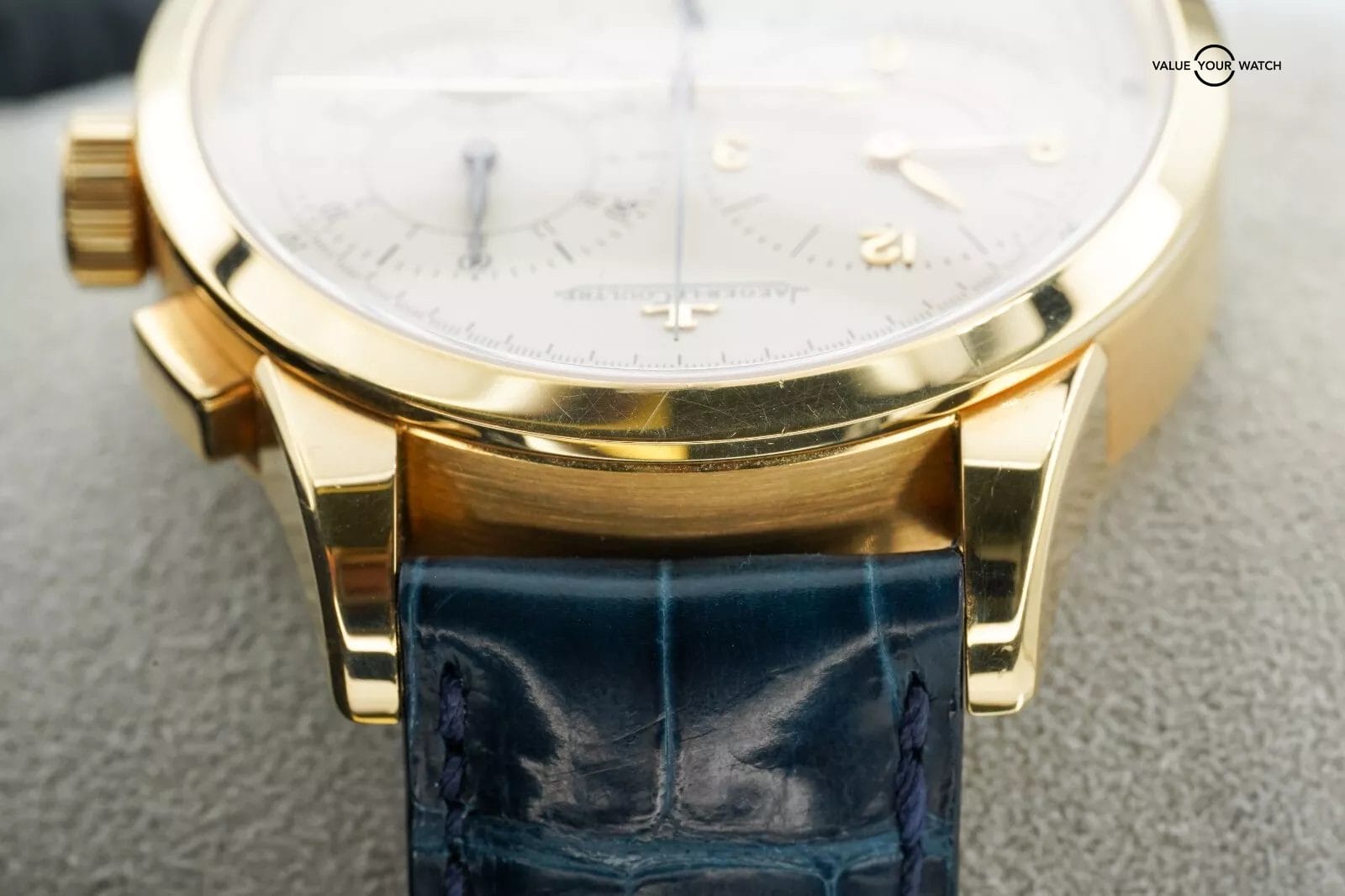 Jaeger LeCoultre Duometre Chronograph 18K Yellow Gold Q6011420! - Image 8