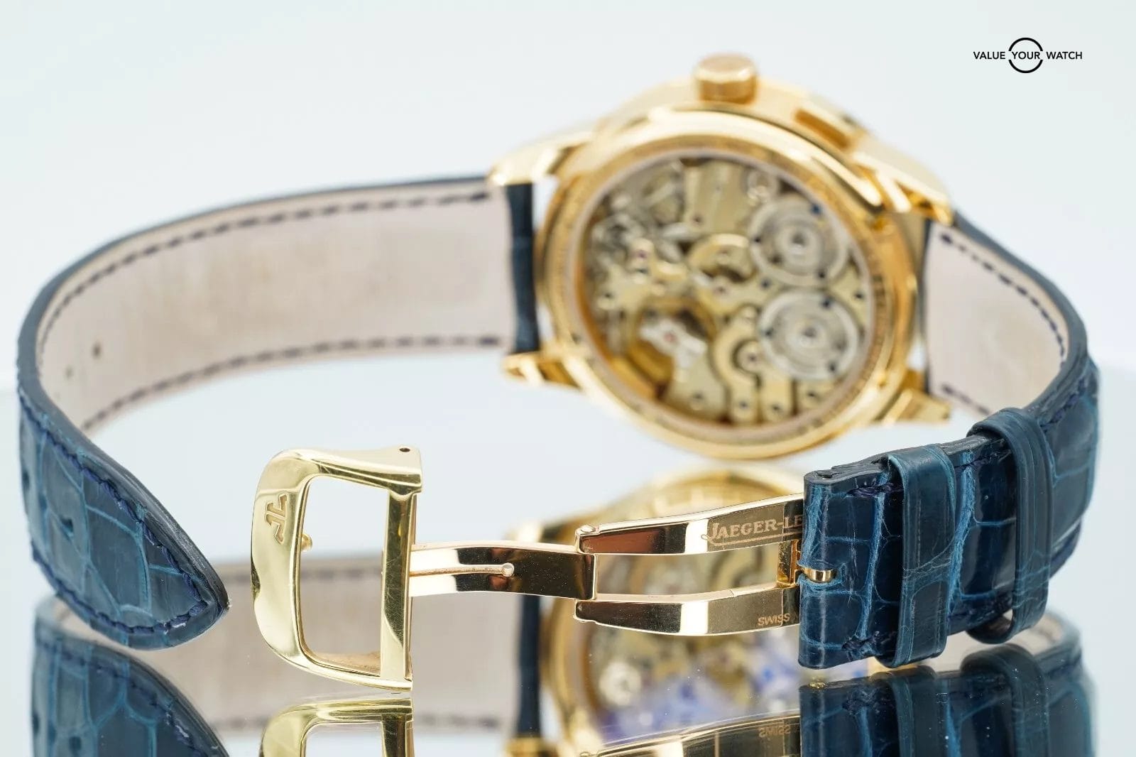 Jaeger LeCoultre Duometre Chronograph 18K Yellow Gold Q6011420! - Image 13