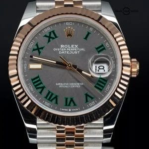 2023 Rolex Datejust Wimbledon Rose Gold Wimbledon 41mm 126331 BOXES/PAPERS/MINT!
