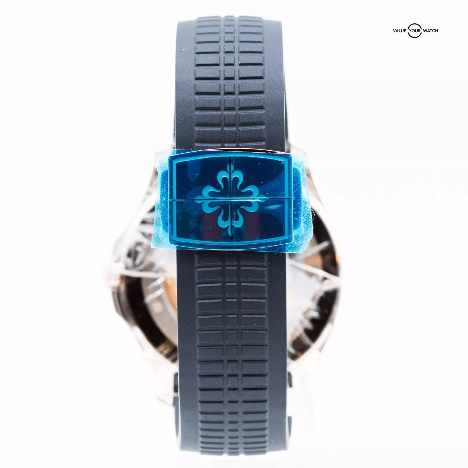 NEW 2024 Patek Philippe Aquanaut 5168G-001 Blue Dial 42mm FULL SET w/ STICKERS - Image 6