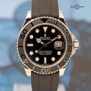 2023 Rolex Yacht-Master 42 226659 White Gold Black Dial Oysterflex