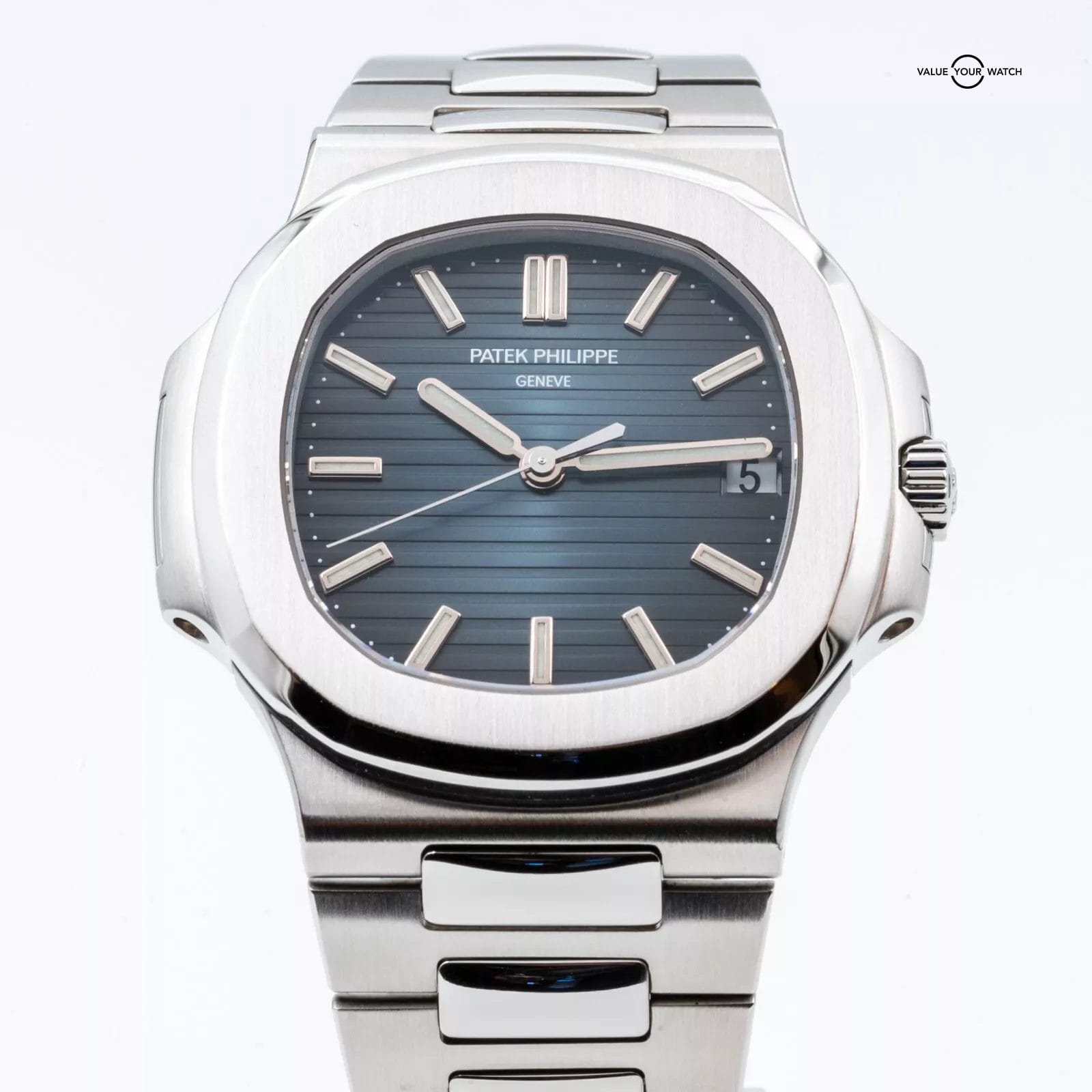 2015 Patek Philippe Nautilus 5711/1A-010 Blue Dial 40mm Steel Bracelet
