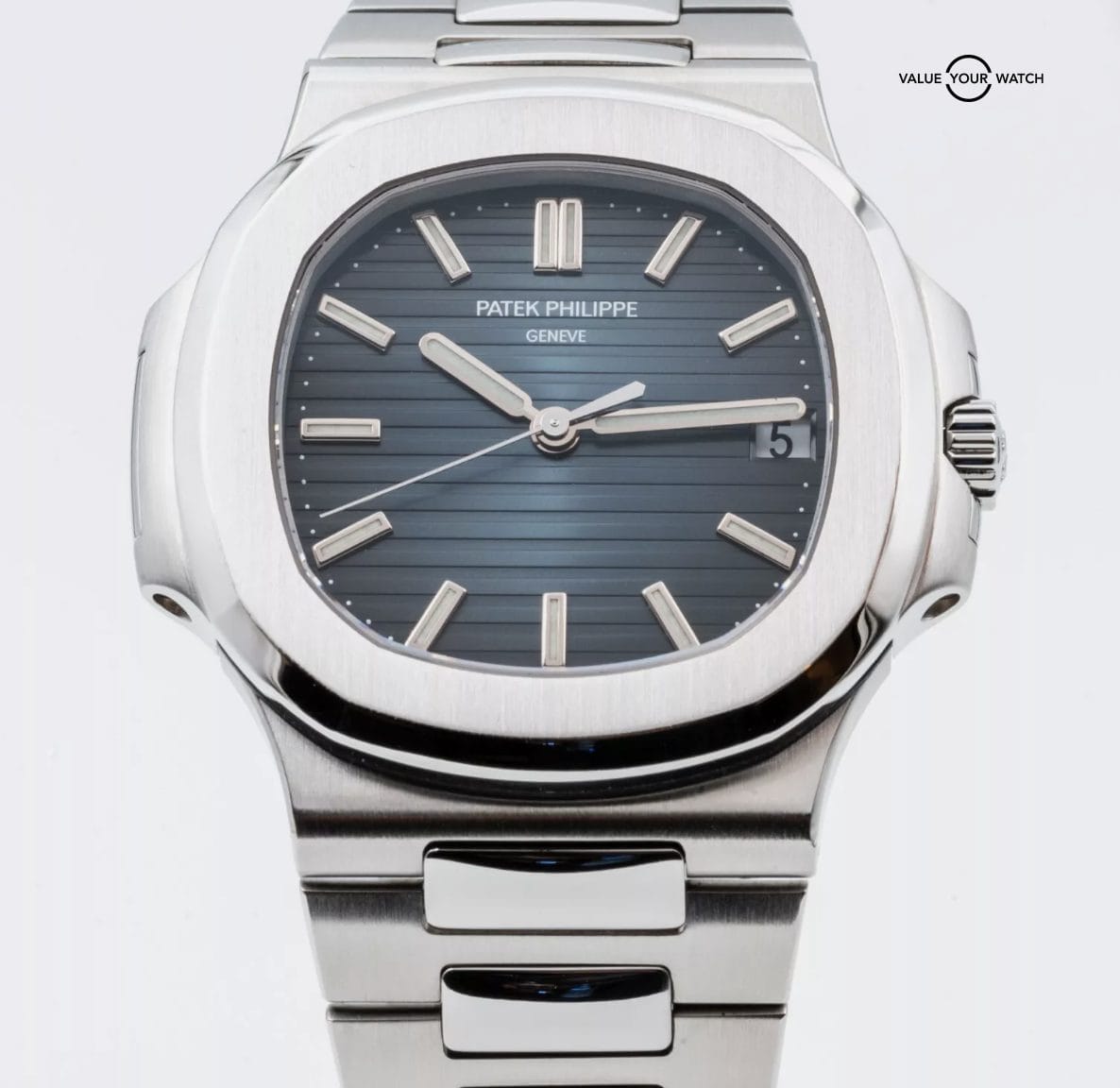 2015 Patek Philippe Nautilus 5711 1A 010 Blue Dial 40mm Steel Bracelet Value Your Watch