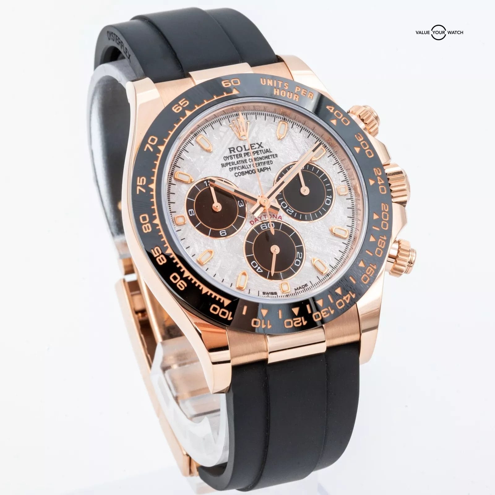 2023 Rolex Daytona 116515LN Rose Gold Meteorite Dial -- FULL SET w/ White Tag - Image 10