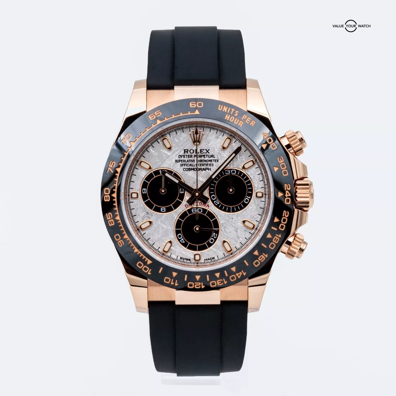 2023 Rolex Daytona 116515LN Rose Gold Meteorite Dial -- FULL SET w/ White Tag - Image 11