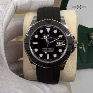 2021 MINT+PAPERS Rolex Yacht-Master 226659 White Gold 42mm Oysterflex Box Papers