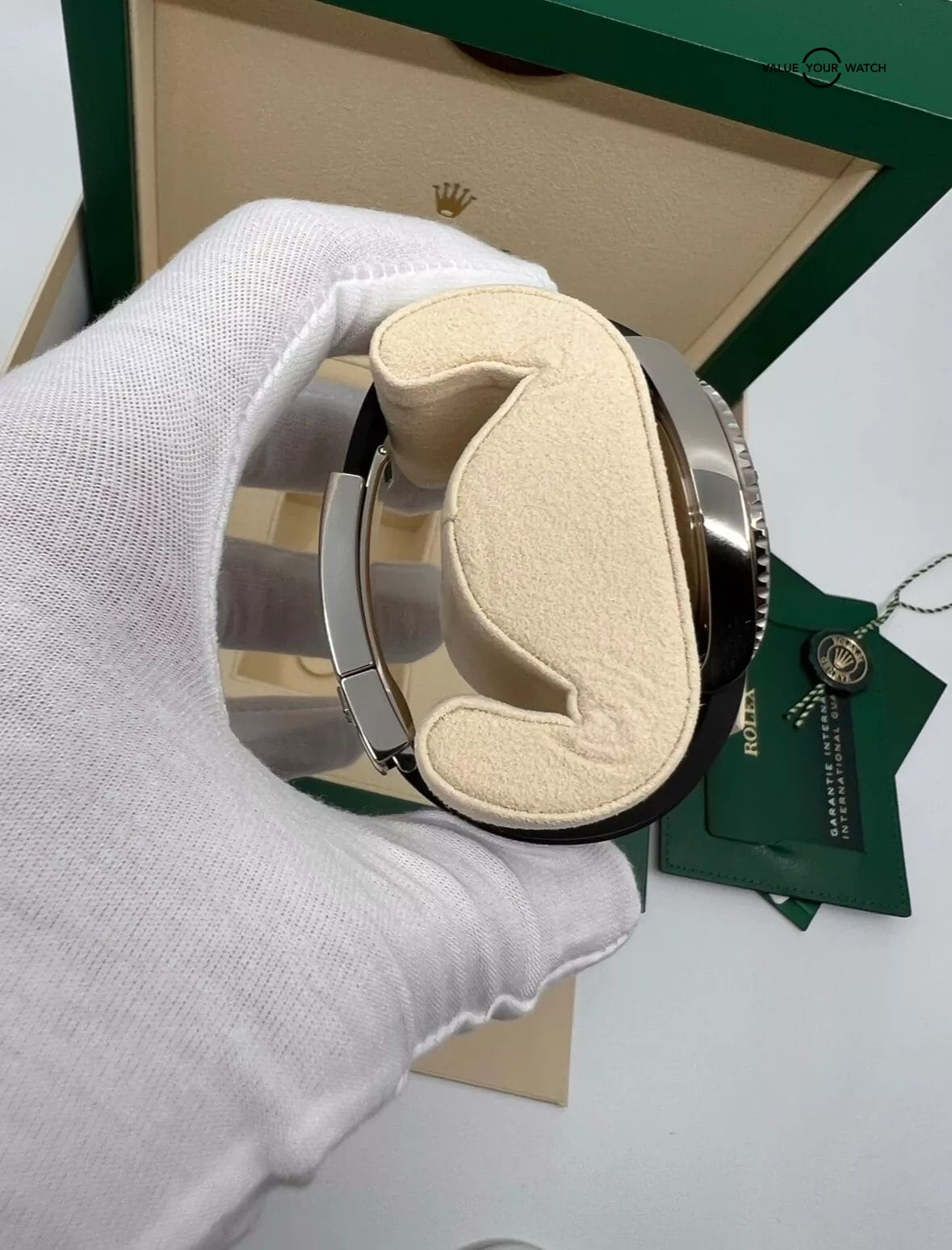 2021 MINT+PAPERS Rolex Yacht-Master 226659 White Gold 42mm Oysterflex Box Papers - Image 4