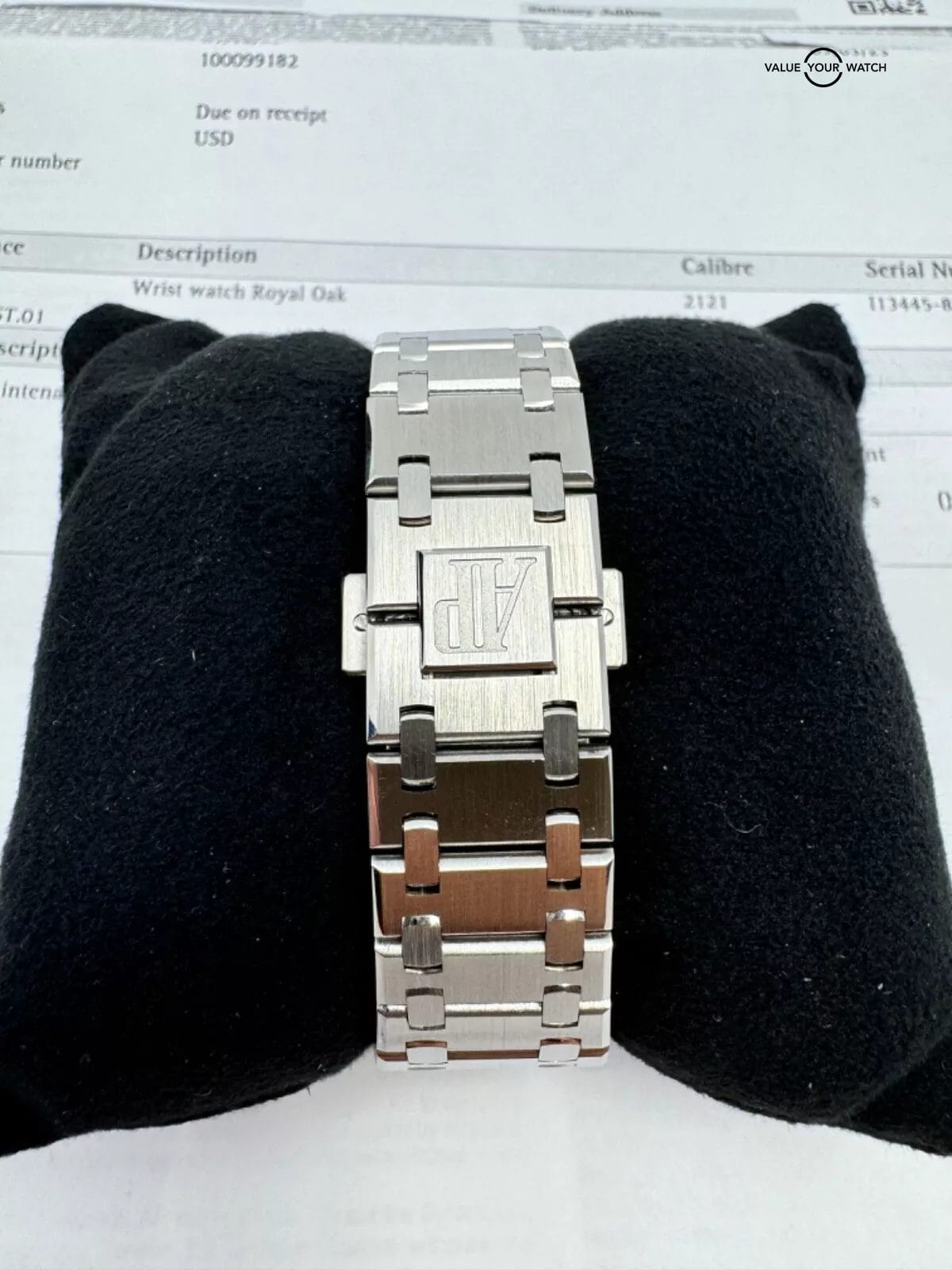 I Serial 2023 Serviced MINT Audemars Piguet Royal Oak 39mm Jumbo Blue Dial 39mm - Image 4