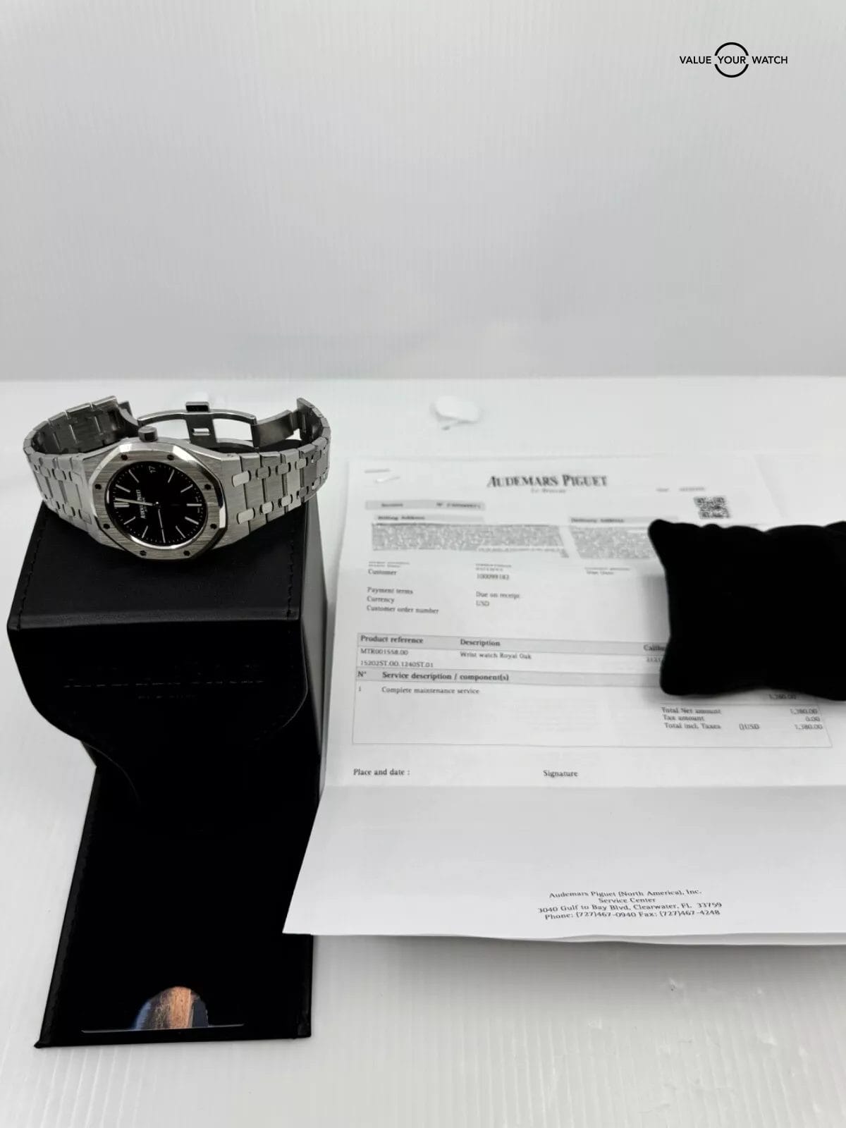 I Serial 2023 Serviced MINT Audemars Piguet Royal Oak 39mm Jumbo Blue Dial 39mm - Image 6