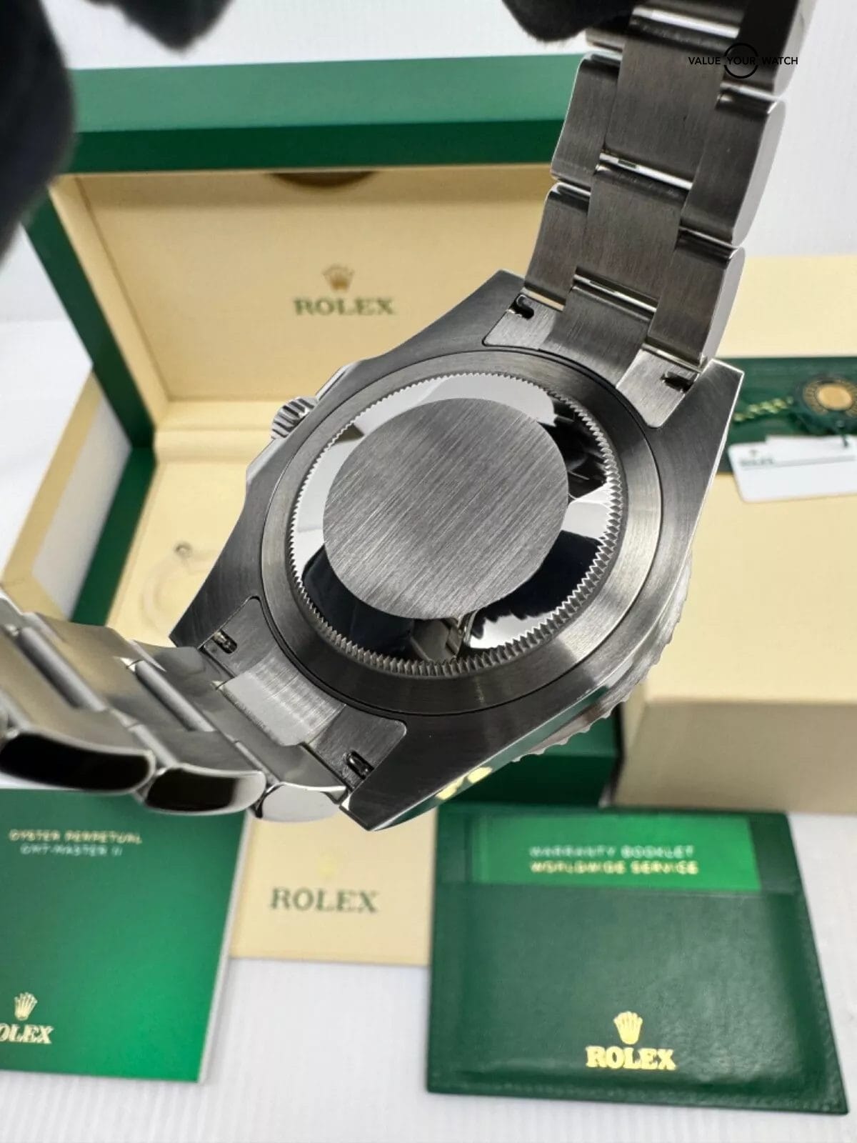 2022 MINT Batman Steel Oyster Bracelet Black Blue Ceramic Bezel GMT-Master II - Image 4