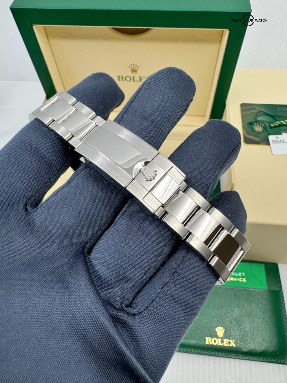 2022 MINT Batman Steel Oyster Bracelet Black Blue Ceramic Bezel GMT-Master II - Image 5