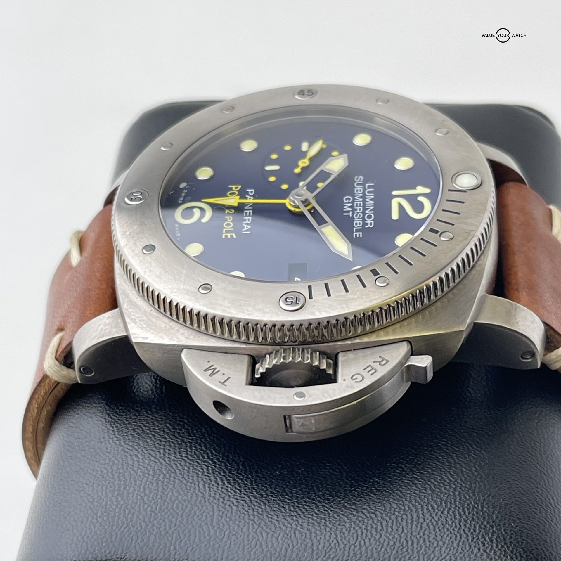Panerai Luminor Submersible 1950 3 Days GMT Automatic Titanio 'Pole 2 Pole' PAM00719 - Image 12