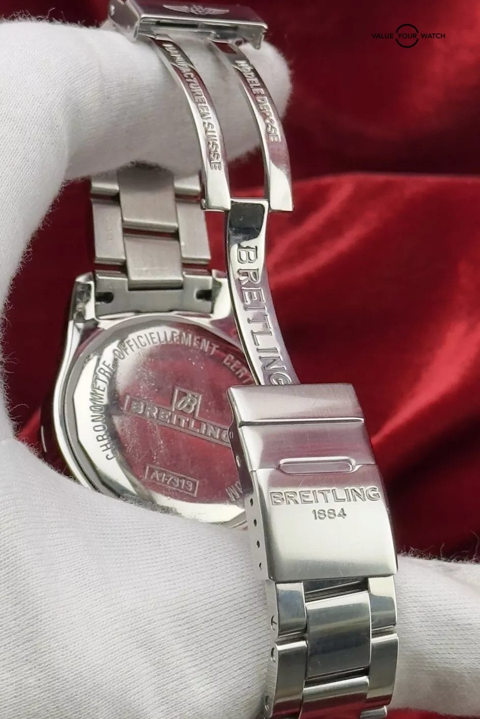 Breitling Colt A17313 41mm BLUE DIAL - Steel - Image 7