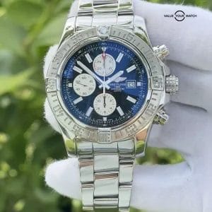 BREITLING SUPER AVENGER II A13371 48MM (Black Dial)