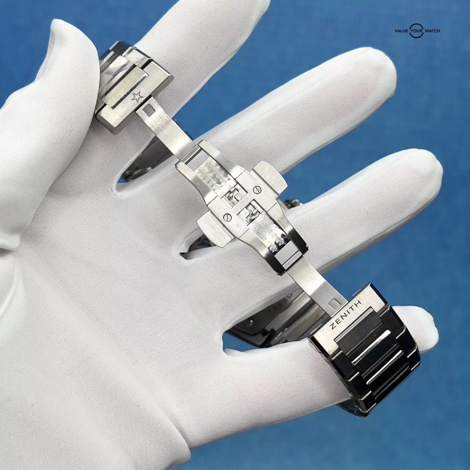 Zenith El Primero Skeleton Blue Dial Men's Watch - 95.9002.9004/78.M9000 NEW! - Image 13