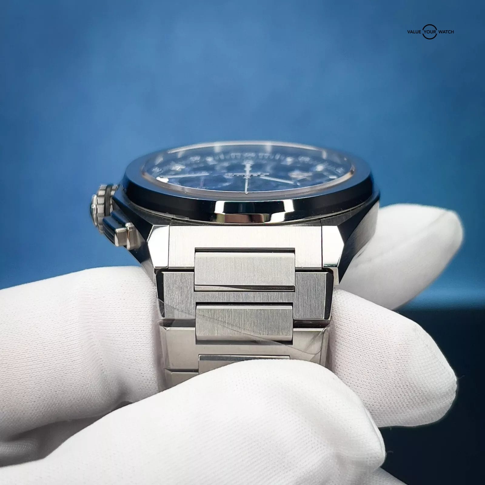 Zenith El Primero Skeleton Blue Dial Men's Watch - 95.9002.9004/78.M9000 NEW! - Image 15