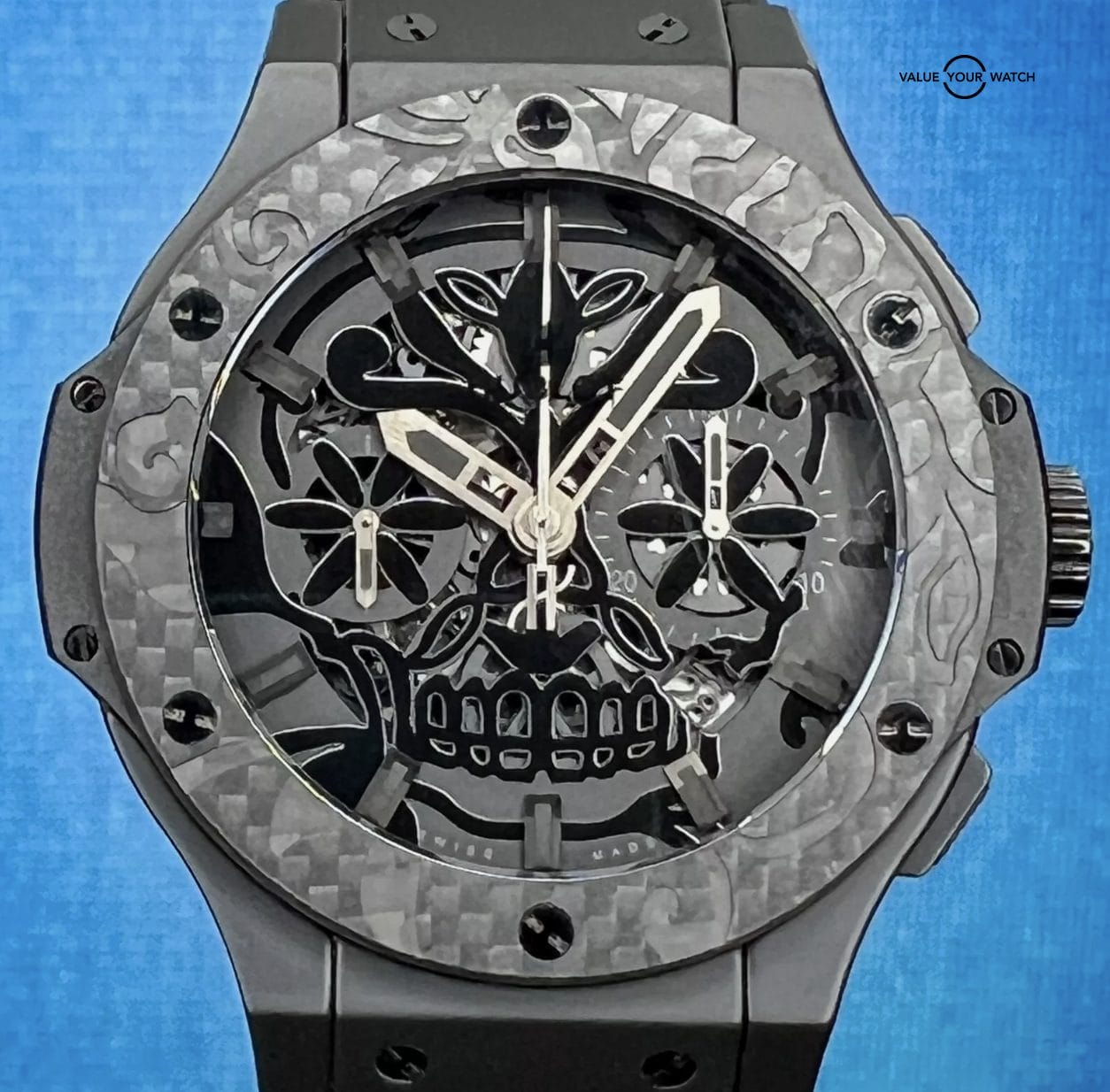 Hublot Limited Edition Big Bang Sugar Skull Ceramic 311.CQ.1110.VR.FDK15 - Image 4