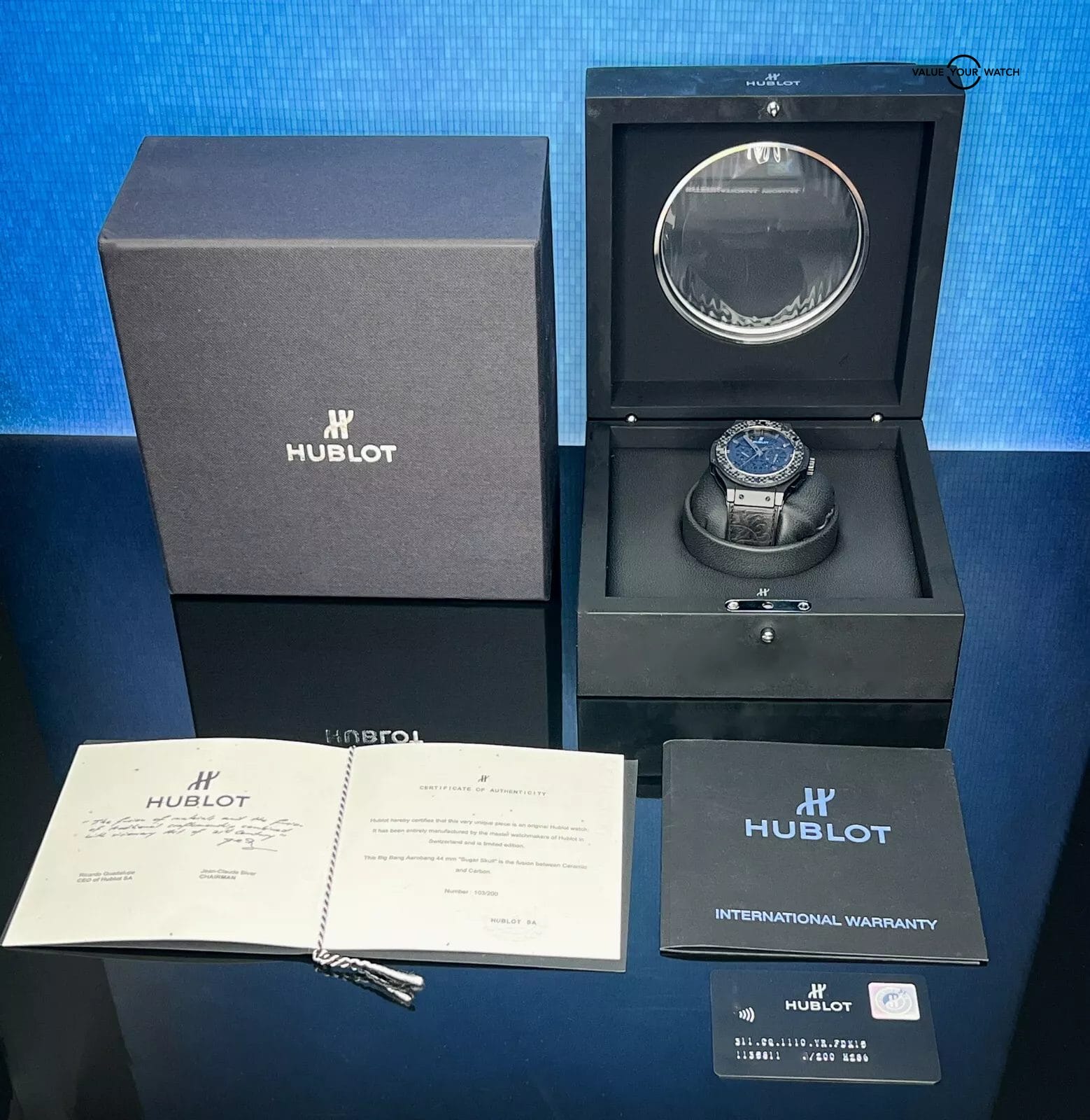 Hublot Limited Edition Big Bang Sugar Skull Ceramic 311.CQ.1110.VR.FDK15 - Image 5