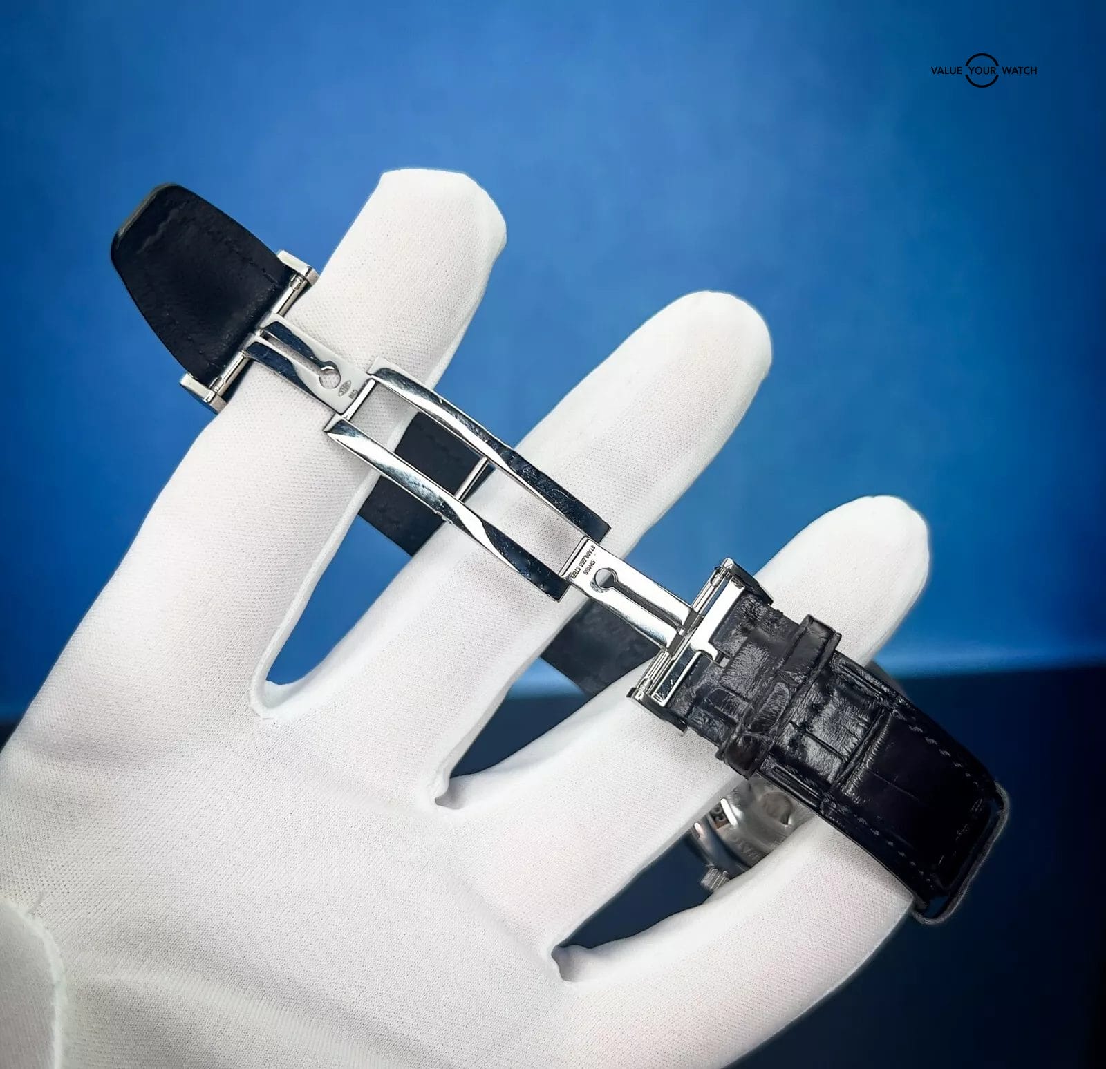 IWC Portugieser Chronograph Blue Dial Men's Watch Box & Papers - IW371606 - Image 5