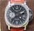 Panerai 88 Luminor GMT Black Dial Brown Alligator Strap Deploy PAM00088 PAM88