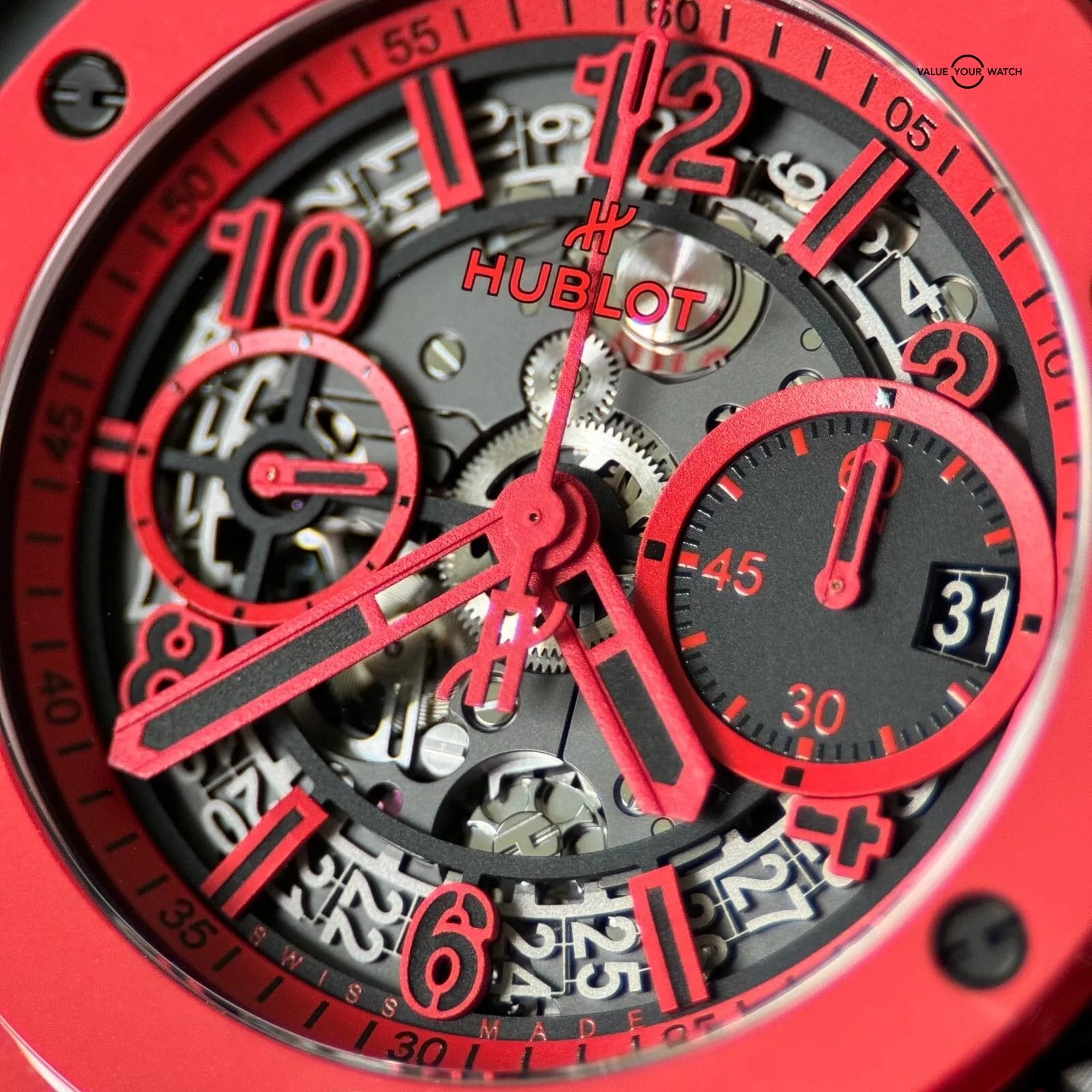 Hublot Big Bang Unico "Red Magic" 42mm Full Set Under Warranty till 2026! - Image 5