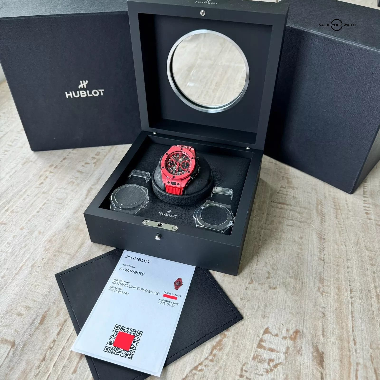 Hublot Big Bang Unico "Red Magic" 42mm Full Set Under Warranty till 2026! - Image 8