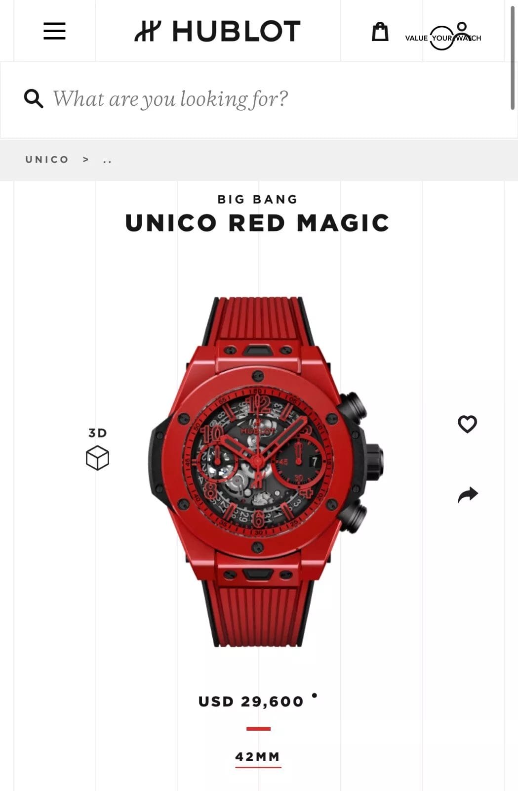Hublot Big Bang Unico "Red Magic" 42mm Full Set Under Warranty till 2026! - Image 10