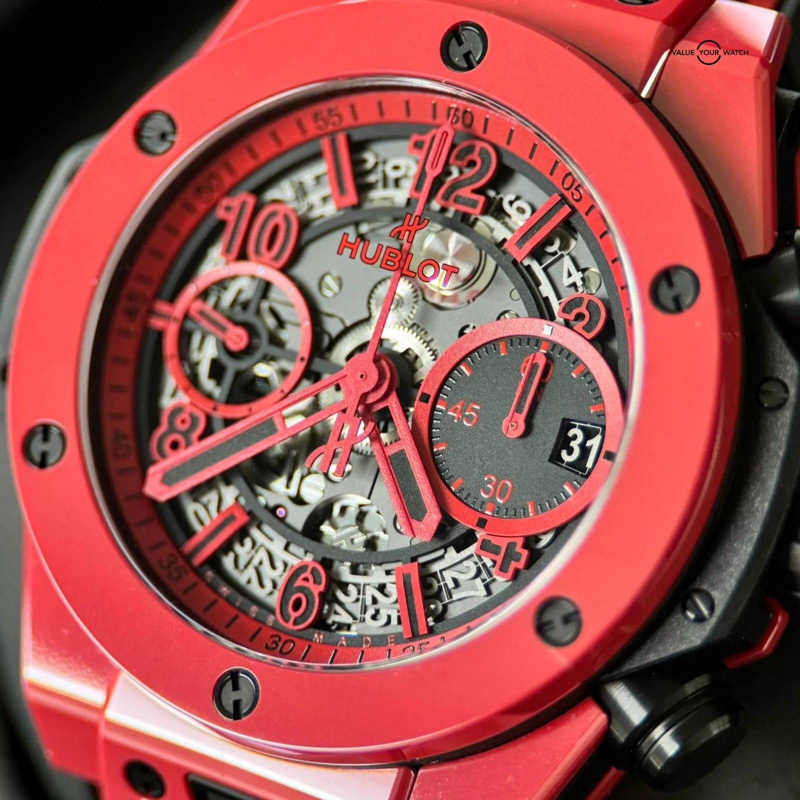 Hublot Big Bang Unico "Red Magic" 42mm Full Set Under Warranty till 2026! - Image 12